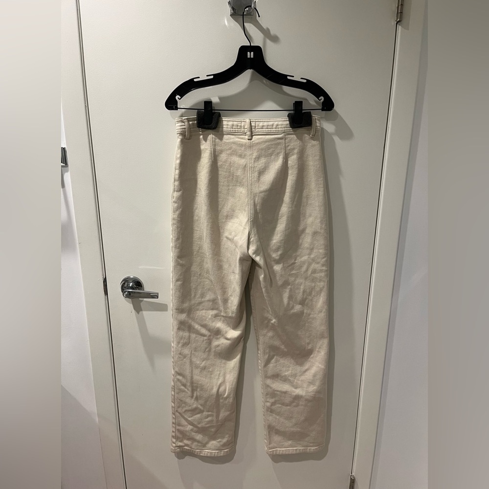 Wilfred Cream Wide Leg Pants - Picture 6 of 9